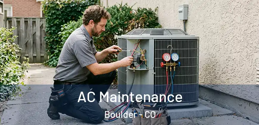AC Maintenance Boulder - CO