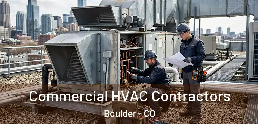 Commercial HVAC Contractors Boulder - CO