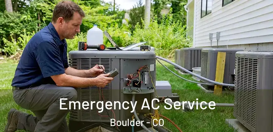 Emergency AC Service Boulder - CO