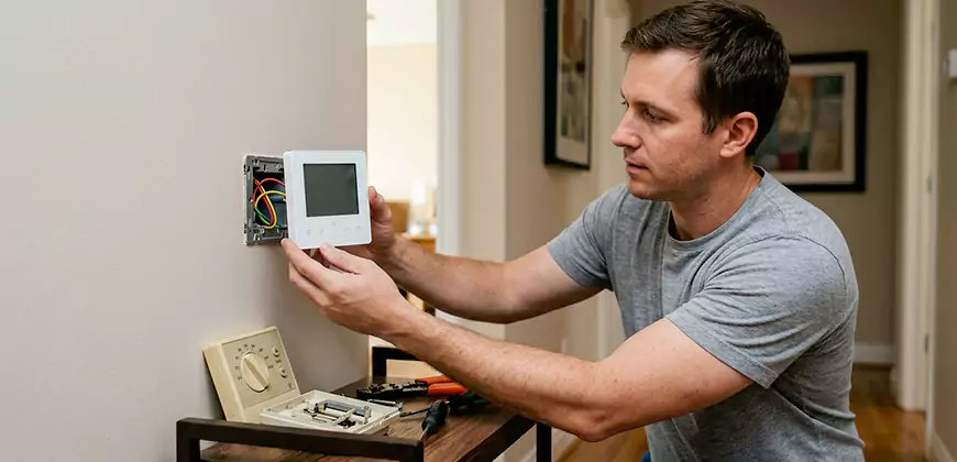 Heat Pump Thermostat Configuration in Boulder